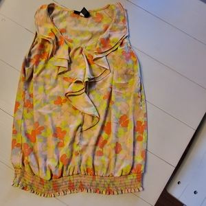 Lane Bryant floral blouse